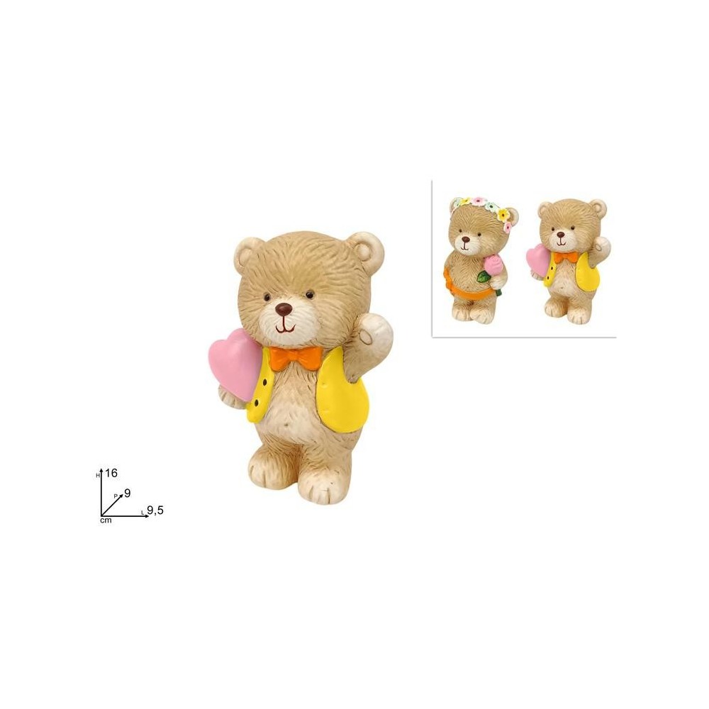 ORSETTO 15 CM 2 ASS.